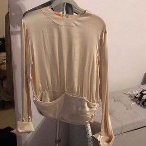 Christian Lacroix Silk Blouse Ivory Pret-a-porter